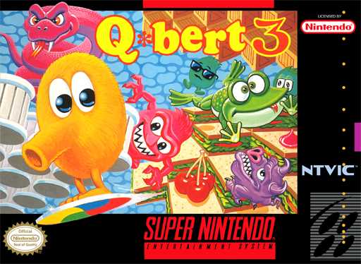 Q-bert 3  Snes